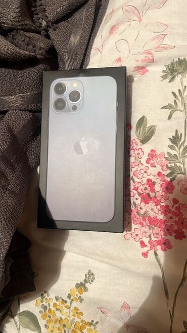 iphone pro max 13 dubai: IPhone 13 Pro Max, 128 GB, Blue Titanium, Face ID, Simsiz şarj — 10