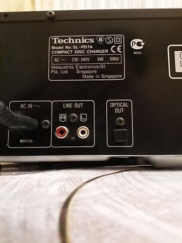 magic karaoke ys 68: ​Başlıq: Technics SL-PD7A — 5 Diskli CD Player (Əla vəziyyətdə) — 5