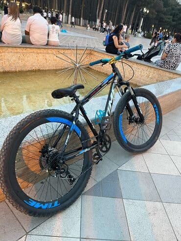 велосипеды с надувными колесами: Б/у Горный велосипед 26", скоростей: 21, Платная доставка — 2