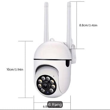 yeni modem: 1080P FHD PTZ Wi‑Fi Təhlükəsizlik Paket ev, ofis, giriş, qaraj və — 3