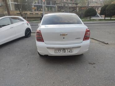 кондиционер купить в баку: Chevrolet Cobalt sedan – ağ rəng, AZ dövlət nömrə nişanı 77-YB-145 — 7
