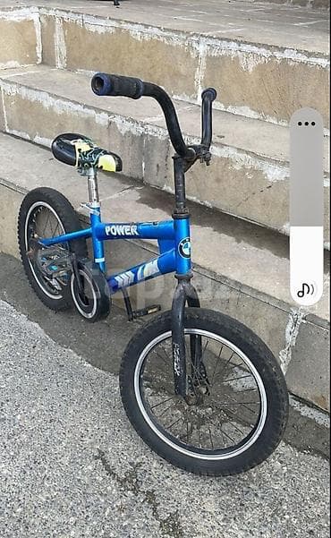 volta vsx: Uşaq velosipedi – “POWER” modeli - Rəng: mavi gövdə, qara sükan və — 1