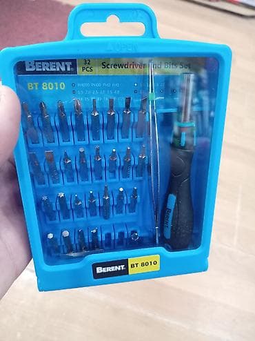 yastık: Berent BT 8010 – 32 hissəli dəqiqə tornavida və bit dəsti — 3
