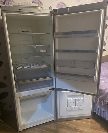 utu alti: İşlənmiş 2 qapılı Siemens Soyuducu Satılır, rəng - Gümüşü — 1