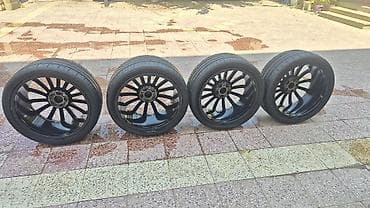 opel astra diski 16: Mercedes-Benz S class üçün 4 ədəd yüngül lehimli disk və şin komplekti — 6