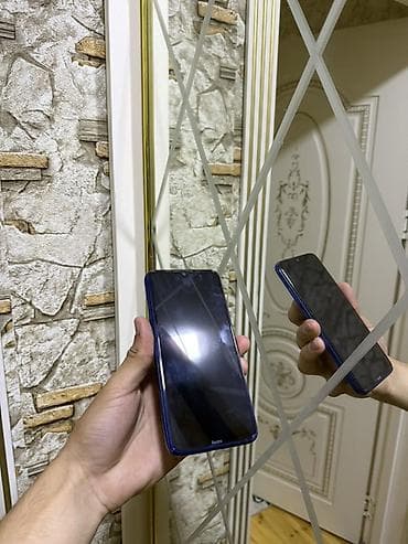 мини телефон: Redmi Note 8, 64 ГБ, цвет - Голубой, Отпечаток пальца — 2
