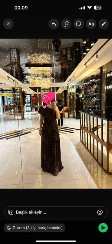 ştapel fasonlar instagram: Ziyafət donu, Maksi — 1