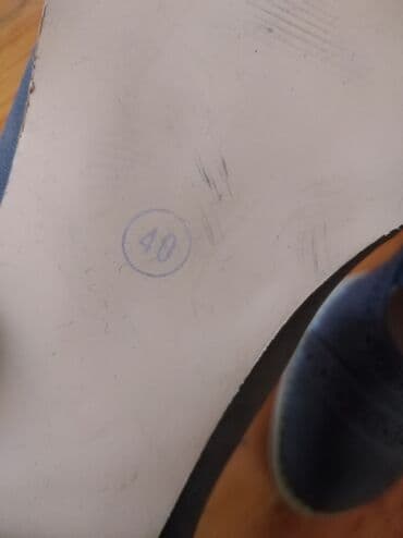 белые новые кеды: Туфли, Размер: 40, Новый — 5