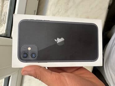 iphone 11 dual sim qiymeti: IPhone 11, Qara, Face ID — 2