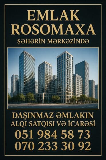 ucuz hotel: EMLAK ROSOMAXA – Şəhərin mərkəzində peşəkar daşınmaz əmlak xidməti — 1