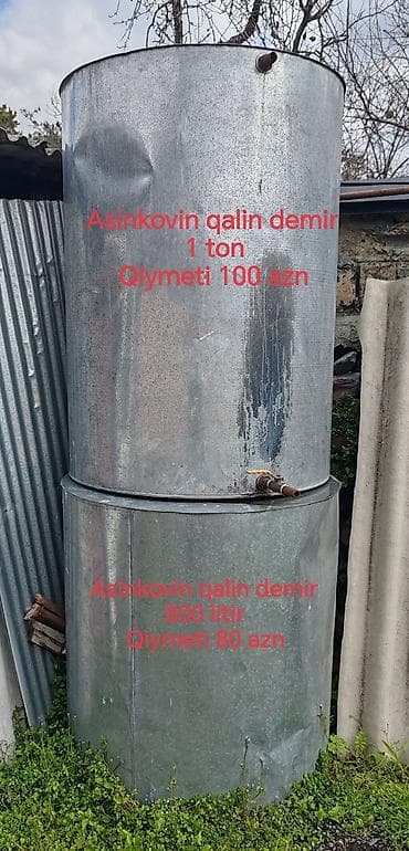 Bak, Metal, 1000 l l