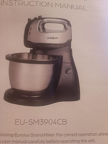 mixer: Eurolux EU-SM3904CB stasionar mikser - Marka/model: Eurolux — 1