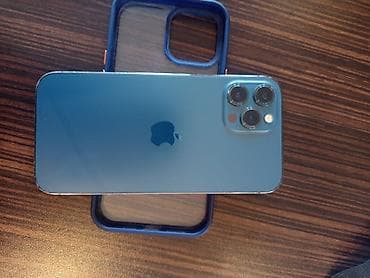 Elektronika: IPhone 12 Pro Max, 128 GB, Sierra Blue, Face ID — 1