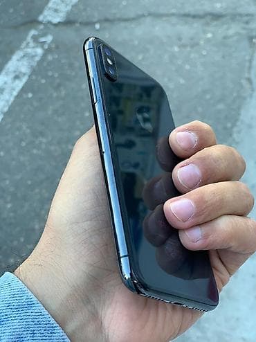 iphone 13 pro islenmis: IPhone Xs, 64 GB, Midnight, Zəmanət, Face ID, Sənədlərlə — 3