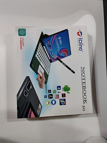 planşet gence: IDino Notebook 10 planşet + maqnit klaviatura dəsti - 2‑in‑1 dizayn — 3