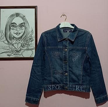 Cins gödəkçə – Rival markası - Material: klassik tünd-mavi denim -