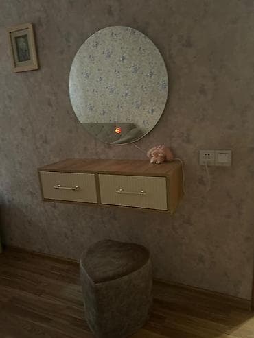 sapo: Güzgülü makiyaj/konsol dəsti - Dairəvi LED işıqlı güzgü: arxa — 3