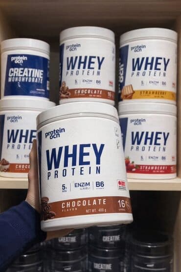 Protein Ocean – WHEY Dad: cürbəcür Net çəki: 400 q Porsiya sayı: 16