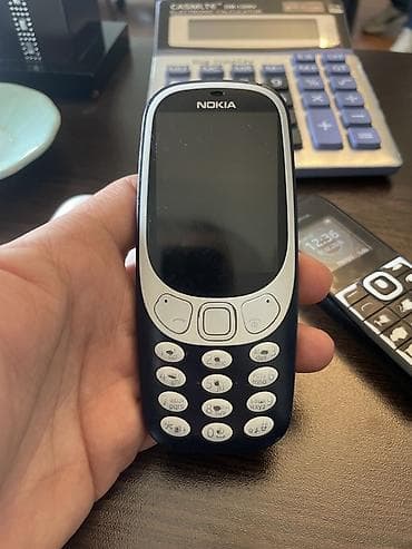 Компьютеры, ноутбуки и планшеты: Nokia 3310, цвет - Синий, Кнопочный — 1