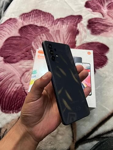 telefon aksesuarları toptan satış: Samsung Galaxy A32, 128 GB, rəng - Boz, Barmaq izi, Face ID — 10
