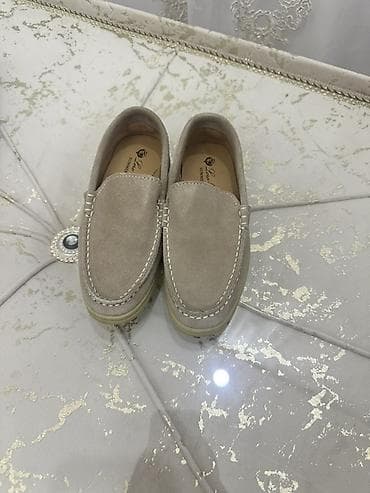 uşaq espadrilya: Rəng - Bej Mokasinlər, Ölçü: 27, Uniseks — 1