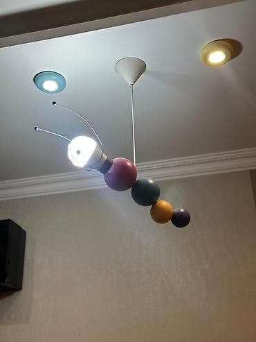 cılcıraq: Çılçıraq, 1 lampa, Metal — 1