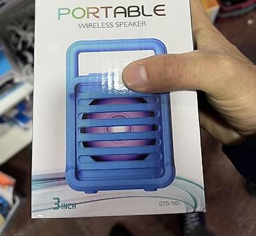 dinamiklər: PORTABLE Wireless Speaker – GTS-1951 - Daşınan, kompakt dizayn - 3 — 1
