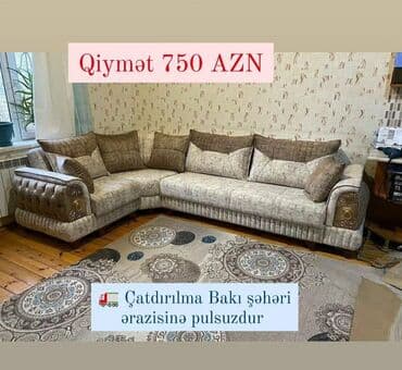 divan krovat: Künc divan, Yeni, Açılan, Bazalı, Parça, Şəhərdaxili pulsuz çatdırılma — 6