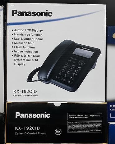 mini telfon: Stasionar telefon Simli, Yeni, Pulsuz çatdırılma — 3