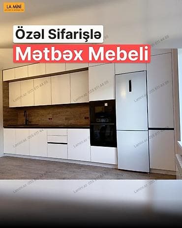 Özəl sifarişlə mətbəx mebeli – laconic və minimalist dizayn. - Üst və lalafo.az -da Özəl sifarişlə mətbəx mebeli – laconic və minimalist dizayn. - Üst və
