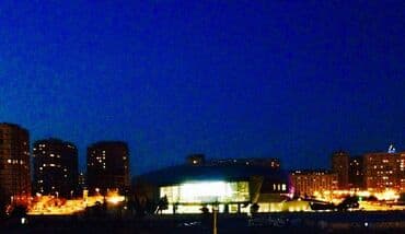 hezi aslanov evler: Nərimanovda, Heydər Əliyev Mərkəzində, Konfrans zalının yaxınlığında — 14