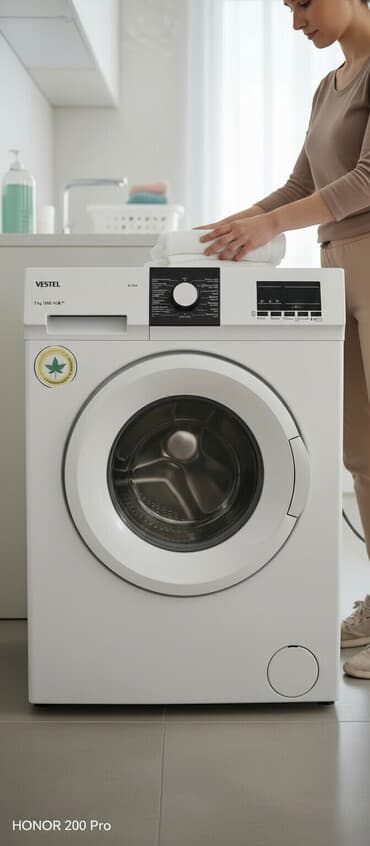 vestel paltaryuyan masin qiymeti: Paltaryuyan maşın Vestel, 7 kq, Avtomat, Qurutmasız, Kredit yoxdur — 1