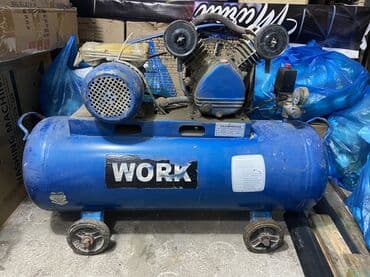 Kompressorlar: Sənaye tipli hava kompressoru Model: V-0.25/8 (etiketdə göstərilib) — 8