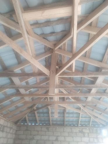 sac salonlari: Metal və taxta karkaslı dam örtükləri və talvarların hazırlanması — 4