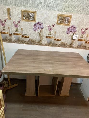 Masalar: Qonaq masası, Laminat, Dördbucaq masa — 4
