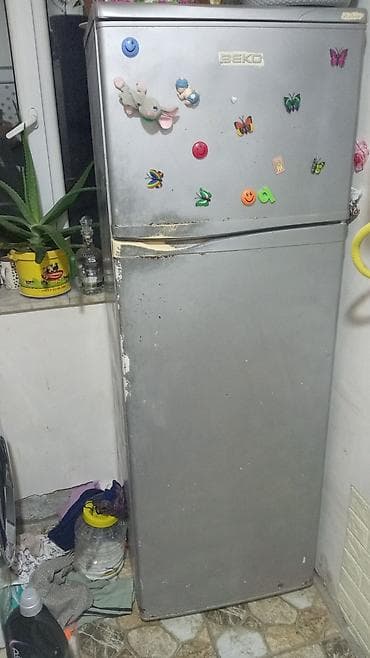 2 qapılı Beko Soyuducu Satılır, rəng - Boz