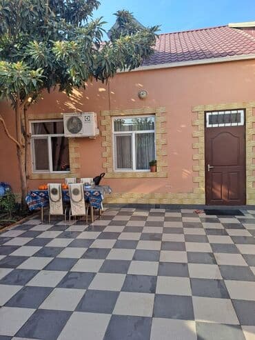 bileceride kirayə evlər: Mərkəzdə Qala TM-nin yaxınlığında 2 sotda 3 otaqlı tam təmirli həyət — 1