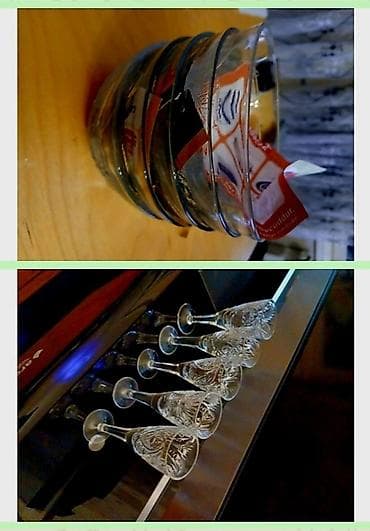 Хамысы,бирликде. СССР.1987г Рюмкм,5шт,новые. Салатницы,5шт,новые lalafo.az -da Хамысы,бирликде. СССР.1987г Рюмкм,5шт,новые. Салатницы,5шт,новые