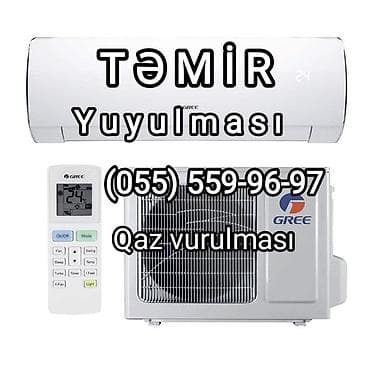 Təmir, Split kondisionerlər, Təmizləmə