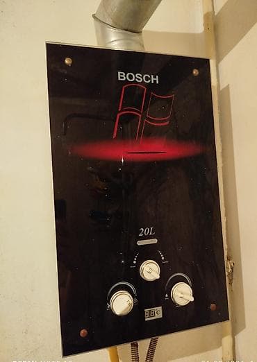 Услуги по строительству и ремонту: Bosch qazla işləyən su qızdırıcısı (geyzer) - Tutum: 20 L - Ön panel — 2