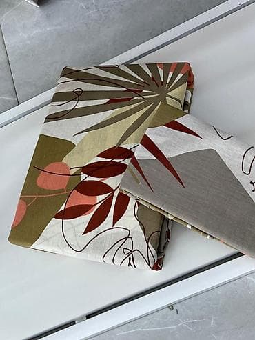 setin parca: Çimərlik rəng - Ağ Dəsmal — 4