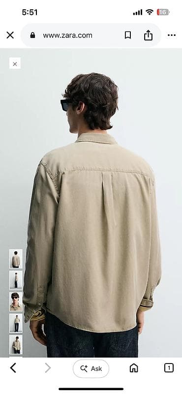 Köynəklər: Köynək, Zara, L — 3