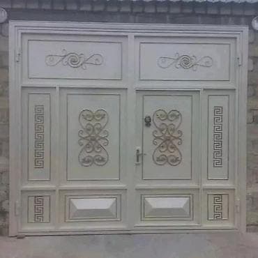 Перила: İstəyinizə uyğun demir Qapi ve darvazalar sifarişlə hazırlayıb — 1