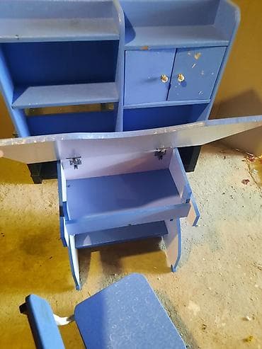 stul ortuyu: Uşaq üçün masa və stul dəsti 20az yaxşı vəziyətdədi - Kompakt — 2