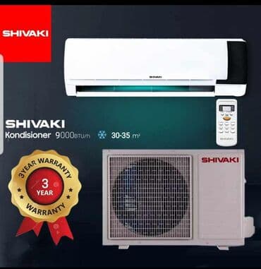 shivaki kondisioner pultu: Kondisioner Shivaki, 30-35 kv. m, Split sistem, Kredit yoxdur — 2