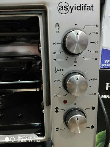 Духовки: Elektrikli Soba Yidifat 55 litrelik model Türkiyə istehsali. ✅️ Saat — 2