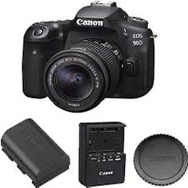 Canon EOS 90D DSLR fotoaparat dəsti - Korpus: Canon EOS 90D - Linza lalafo.az -da Canon EOS 90D DSLR fotoaparat dəsti - Korpus: Canon EOS 90D - Linza