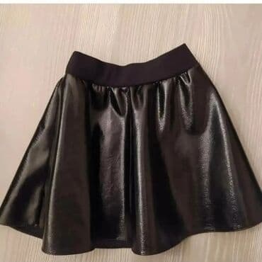 qirmizi donlar instaqram: Юбка из лакированный кожи — 4