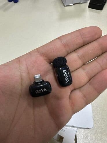 Пианино: Yaxa mikrofonu "Boya Mini Lightning". Mümkün olan ən kiçik Dünyanın ən — 3