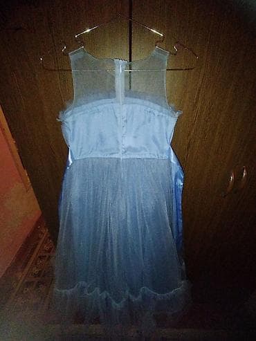 toy donlari 2024: İlk növbədə qeyd edək ki, paltar 1 dəfəgeyinili. Mavi rəngdə şifon/til — 6